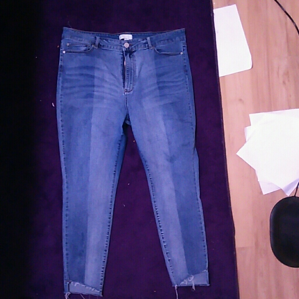 F21+ Jeans (two tone)